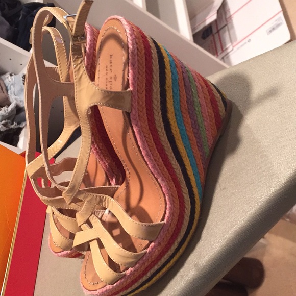 Kate spade rainbow wedge - Picture 6 of 7